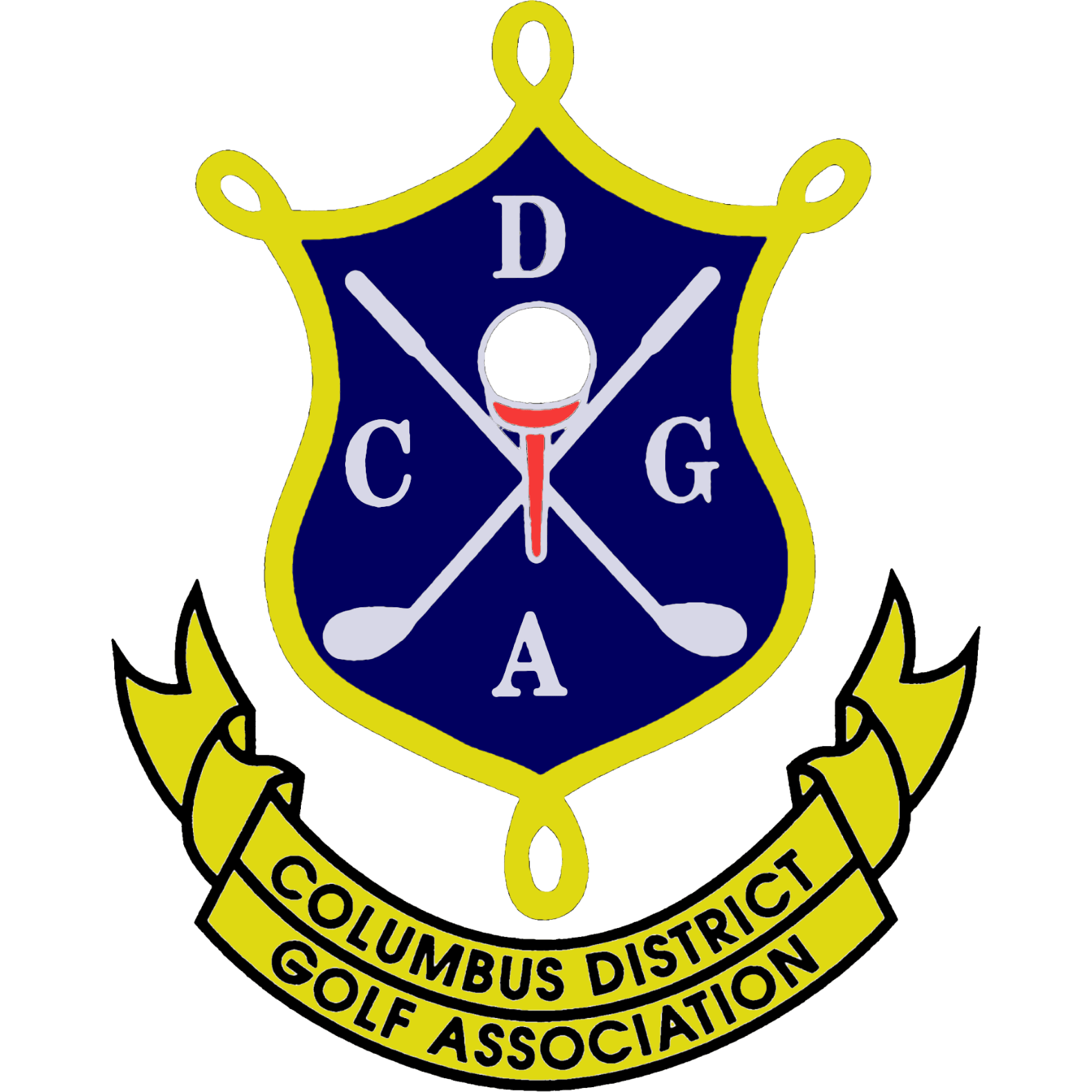 Columbus District Golf Association Logo